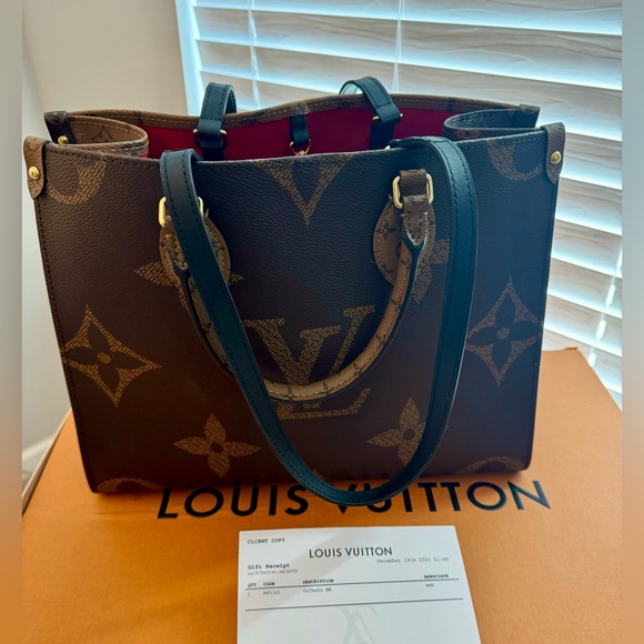 Authentic! Louis Vuitton MM On the Go Handbag - Picture 10 of 10